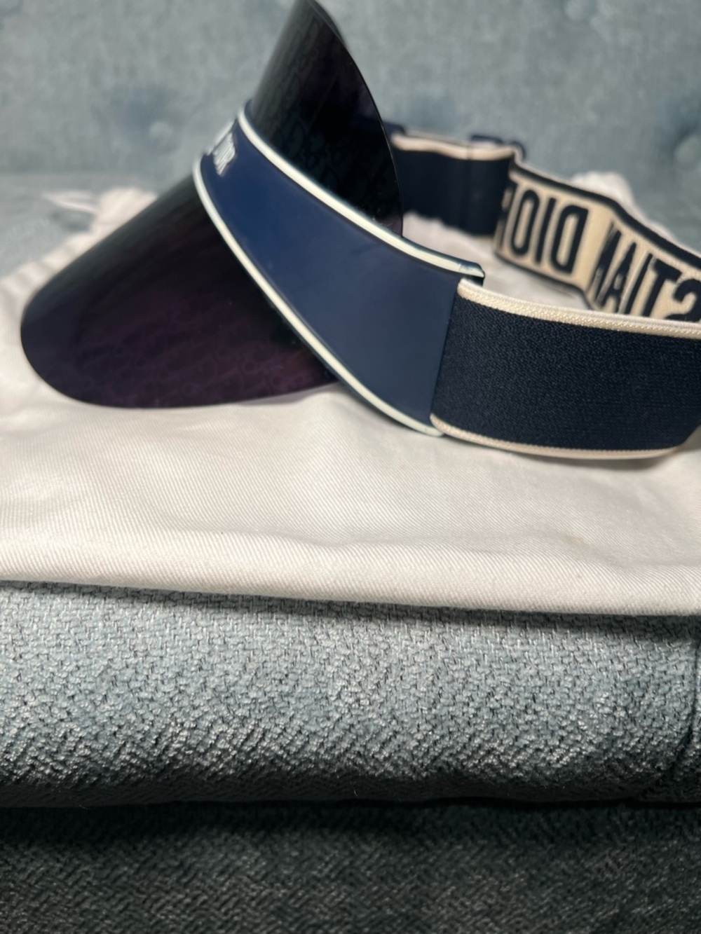 Dior UNISEX DiorClub V1U DiorOblique Visor - Picture 8 of 12